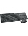 Logitech klawiatura + mysz bezprzewodowa MK235, Szare, CZE - nr 1