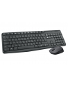 Logitech klawiatura + mysz bezprzewodowa MK235, Szare, CZE - nr 2