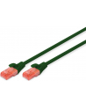 Kabel Digitus patch cord UTP, CAT.6, zielony, 0,5m, 15 LGW - nr 12