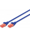 Kabel Digitus patch cord UTP, CAT.6, niebieski, 2,0m, 15 LGW - nr 16