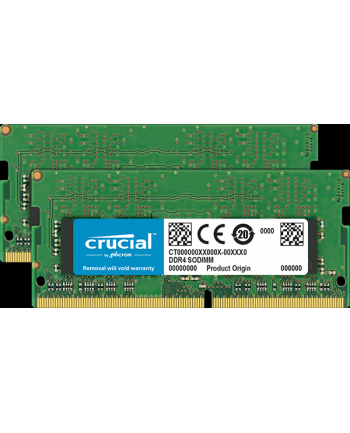 Crucial pamięć DDR4, 2x4Gb, 2400MHz, CL17, SRx8, SODIMM, 260pin