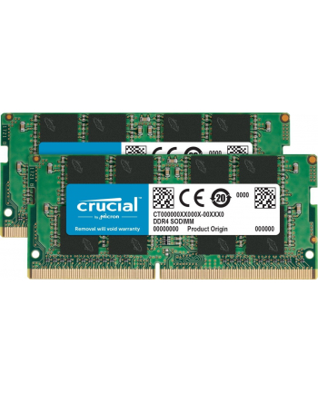 Crucial pamięć DDR4, 2x4Gb, 2400MHz, CL17, SRx8, SODIMM, 260pin