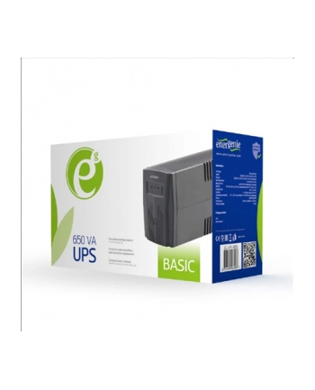Energenie by Gembird UPS line-interactive B650VA, 2x Schuko, 230V nr 1
