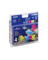 Tusze Brother CMYK multipack LC1000 DCP130C/330C/540CN/750CW - nr 8