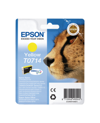 Epson Tusz T071440 Yellow Stylus D78/DX4000/DX5000 nr 1