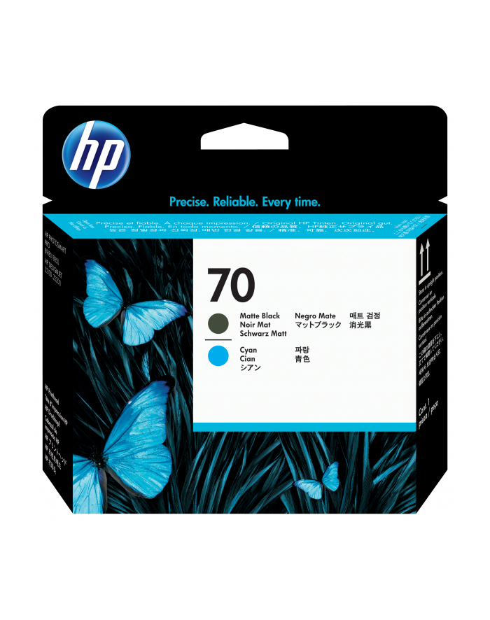 HP Głowica nr 70 C9404A Matte Black główny