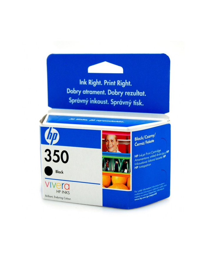 HP Tusz nr 350 - CB335EE Black główny