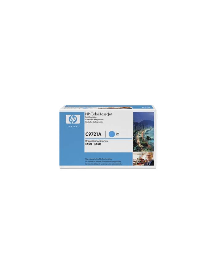 Toner HP Cyan C9721A główny