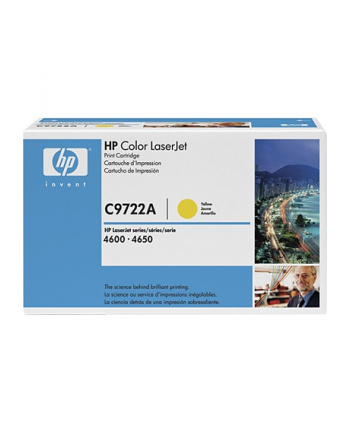 Toner HP Yellow C9722A