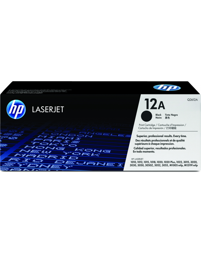 Toner Czarny Q2612A główny