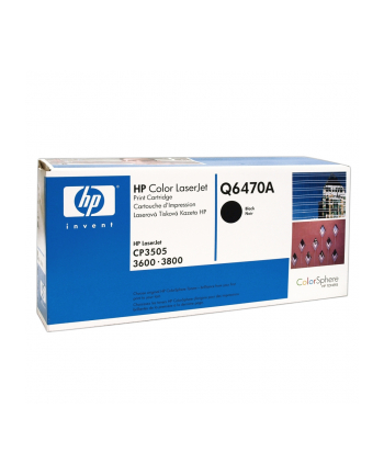 Toner ORYG. HP Czarny 6k Q6470A