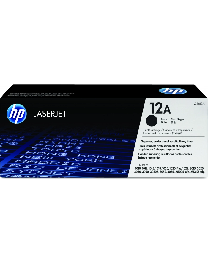 Toner Czarny Q2612A główny