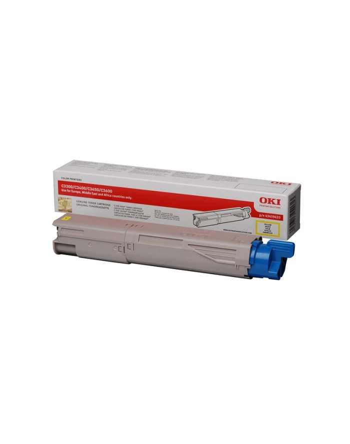Toner OKI C3450 Yellow (1,5k)          43459433 główny