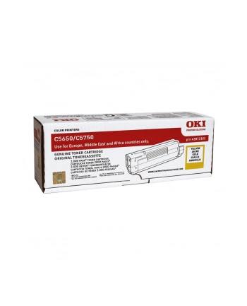 Toner OKI C5650/5750 Yellow (2k) nr 1