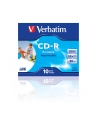 CD-R Verbatim 52x 700MB  (Jewel Case 10) WIDE PRINTABLE - nr 4