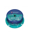 DVD-RW Verbatim 4x 4.7GB (Cake 25) MATT SILVER - nr 5