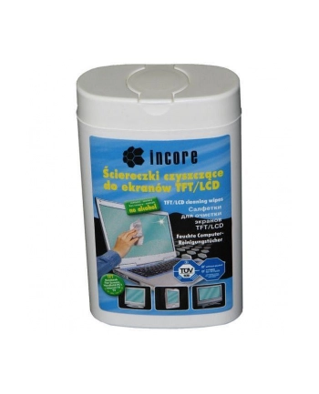 Ściereczki czyszczące INCORE 100szt. do TFT/LCD nr 1