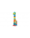 MEGA BLOKS Klocki 80 el. torba niebieska - nr 16