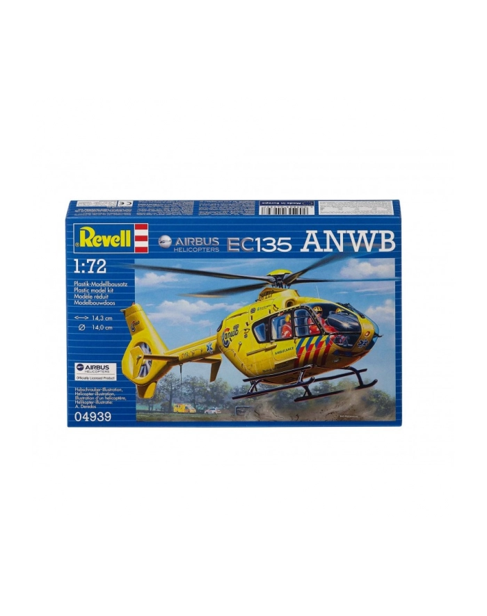 REVELL EC 135 Nederlandse Trauma heli główny