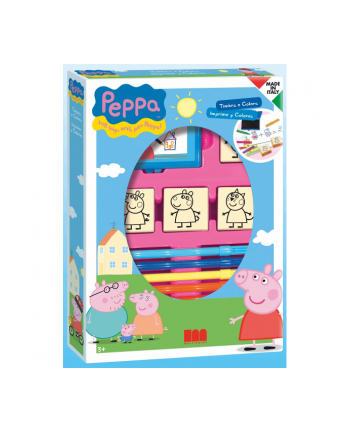 MULTIPRINT Pieczątki Peppa Pig 5szt