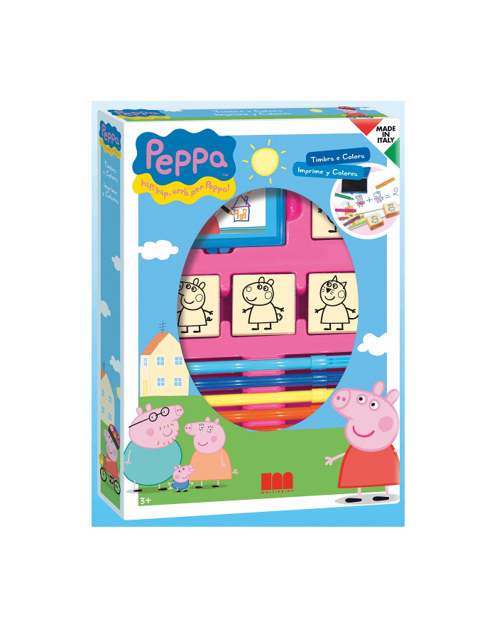 MULTIPRINT Pieczątki Peppa Pig 5szt główny