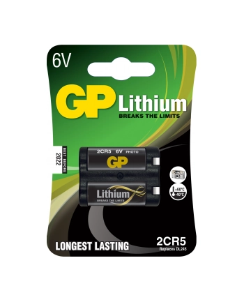 GP Bateria fotograficzna 2CR5 blister 1szt.