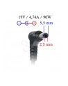 AKYGA ZASILACZ DO NOTEBOOKA ASUS/TOSHIBA/LENOVO 19V 4.74A 90W 5.5*2.5 AK-ND-10 - nr 41