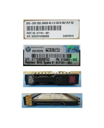 HP 240GB 6G SATA MU-3 SFF SC SSD [816975-B21] nr 1