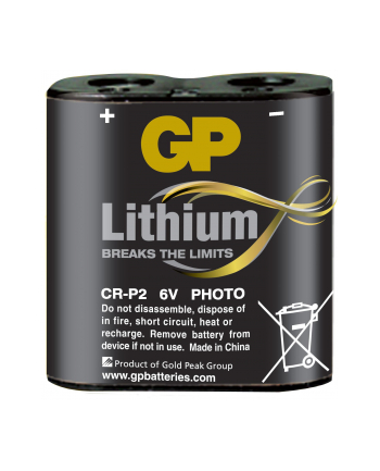 GP Bateria fotograficzna CR-P2 blister 1szt.