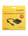 Delock Adapter mini Displayport 1.2 (M) > HDMI (F) 4K aktywne czarny - nr 20