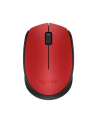 Logitech Wireless Mouse M171, Czerwona - nr 118