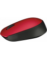 Logitech Wireless Mouse M171, Czerwona - nr 39