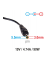 AKYGA ZASILACZ DO NOTEBOOKA SAMSUNG 19V 4.74A 90W 5.5*3.0 PIN AK-ND-27 - nr 23