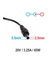 AKYGA ZASILACZ DO NOTEBOOKA FUJITSU SIEMENS 20V 3.25A 65W 5.5*2.5 AK-ND-17 - nr 29