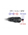 AKYGA ZASILACZ DO NOTEBOOKA SAMSUNG 19V 2.1A 40W 3.0*1.0 AK-ND-22 - nr 24
