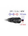 AKYGA ZASILACZ DO NOTEBOOKA SAMSUNG 19V 2.1A 40W 3.0*1.0 AK-ND-22 - nr 2
