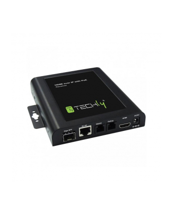 Techly Odbiornik extendera HDMI over IP z funkcją ściany wzyjnej, PoE