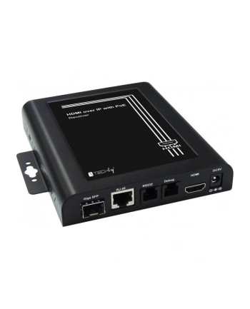 Techly Odbiornik extendera HDMI over IP z funkcją ściany wzyjnej, PoE nr 1