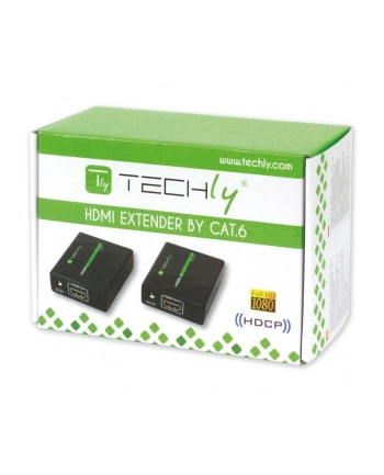 Techly Extender HDMI po skrętce kat5e/6/6a/7, do 60m Full HD 3D nr 2