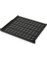 Półka 19'' 1U-400mm,  nośność do 50kg , kolor: szary - nr 18