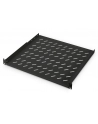 Półka 19'' 1U-400mm,  nośność do 50kg , kolor: szary - nr 1