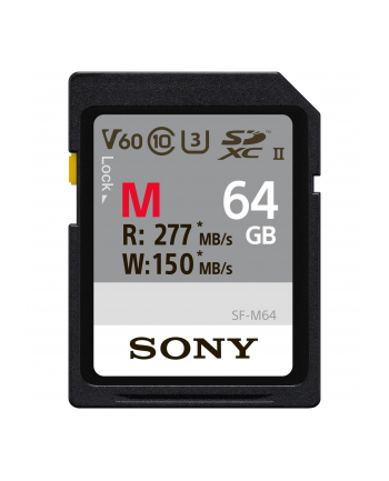 Karta pamięci Professional SD Sony 64GB CL10 UHS-II R260 W100