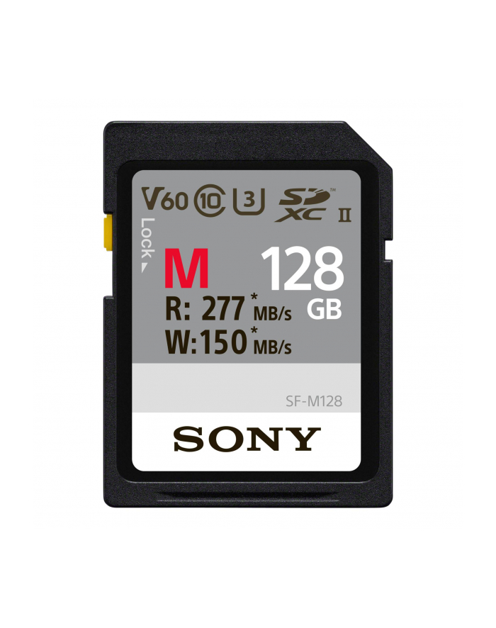 Karta pamięci Professional SD Sony 128GB CL10 UHS-II R260 W100 główny