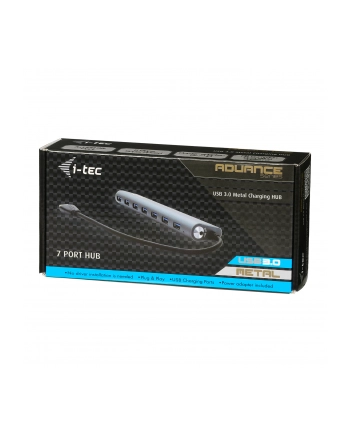 iTec i-tec USB 3.0 Metal Charging HUB 7 port z zasilaczem, 7 portów ładujących USB3.0 nr 1
