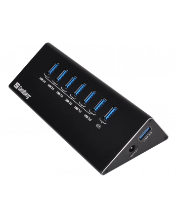 Sandberg HUB USB 3.0 porty 6+1 nr 1