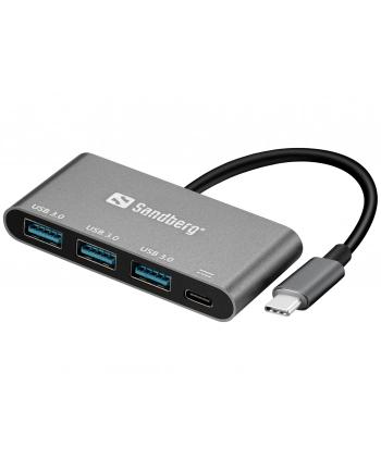 Sandberg Konwerter USB-C na 3 x USB 3.0 nr 1