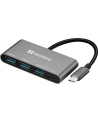 Sandberg Konwerter USB-C na 3 x USB 3.0 - nr 6