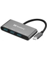 Sandberg Konwerter USB-C na 3 x USB 3.0 - nr 7
