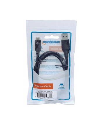 Manhattan Kabel USB 3.1 Gen2, typ-C / typ-A M/M 1m czarny nr 1