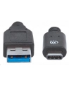 Manhattan Kabel USB 3.1 Gen2, typ-C / typ-A M/M 1m czarny - nr 21